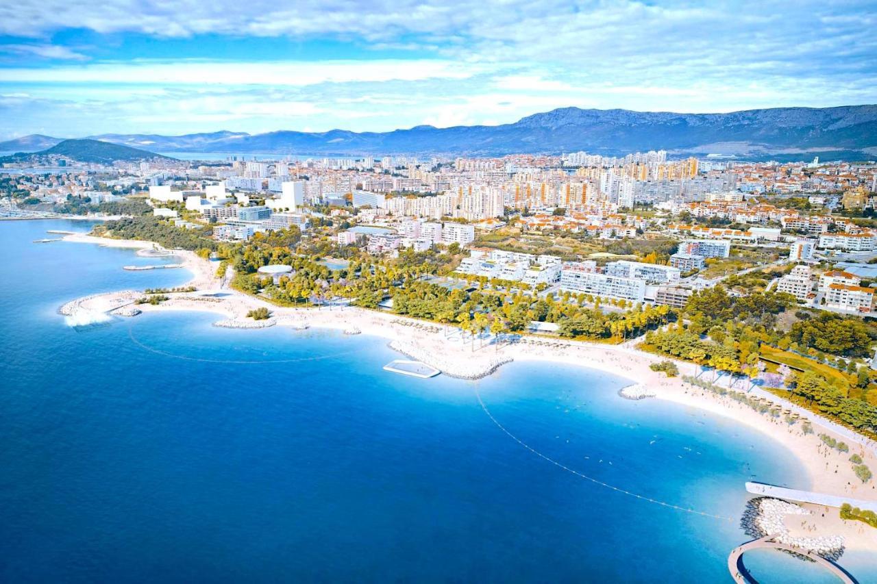 Lux Holiday Apartment Tony @ 10 Min Znjan Beach Split Eksteriør billede
